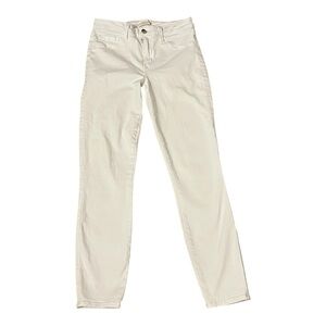 L’AGENCE Margot High Rise Skinny Jeans‎ White Size 26